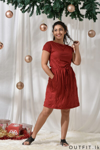 Evening Casual Pocket Dress