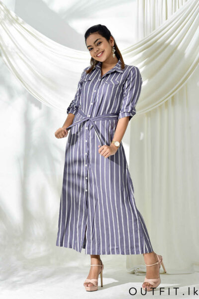 Smart Long Shirt Dress