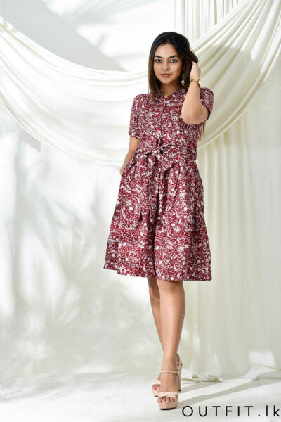 Cotton Casual Pocket Dress