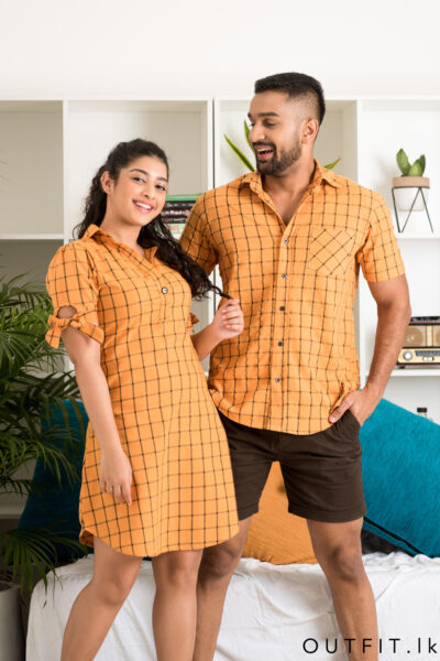 couple frock and shirt