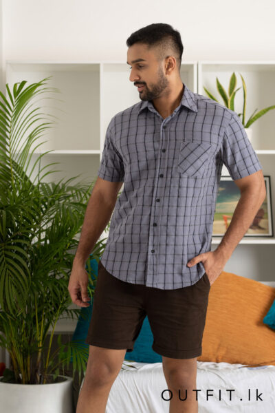 Cotton Checked Shirt