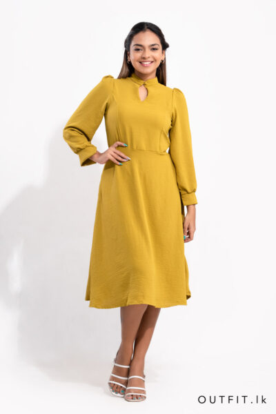 Long Sleeve Midi Dress