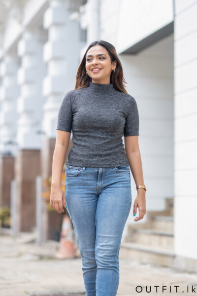 High Neck Tee