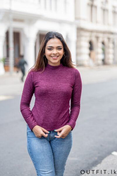 Knit Long Sleeve Top