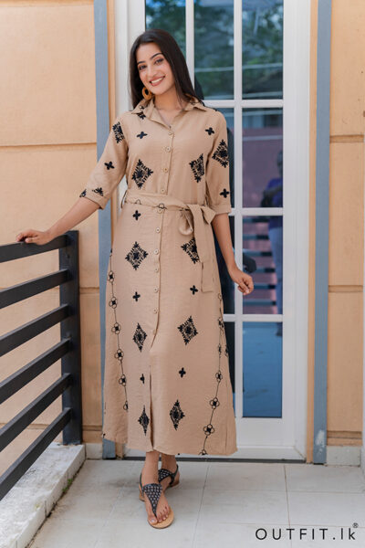 Smart Long Shirt Dress