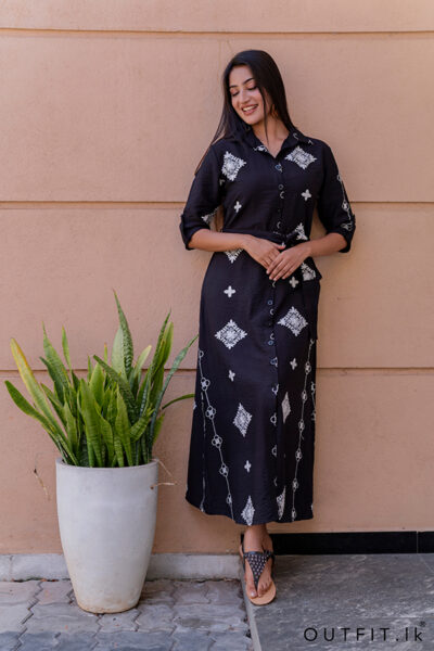 Smart Long Shirt Dress